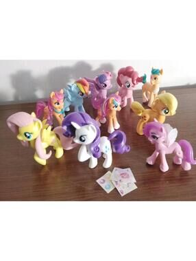 Lot Of 10 My Little Pony A New Generation All Plastic Hasbeo Toys